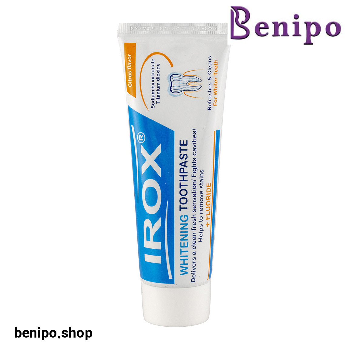 خمیر دندان سفیدکننده حاوی فلوراید