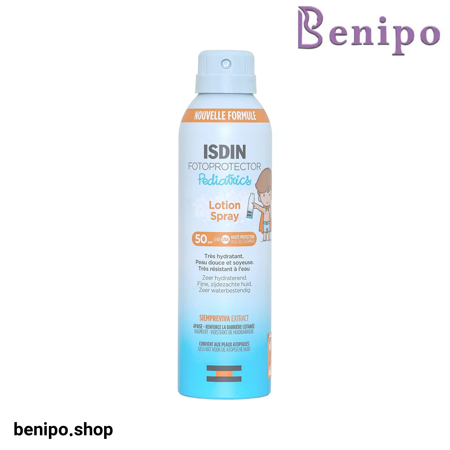 اسپری لوسیون ضدآفتاب کودک ایزدین