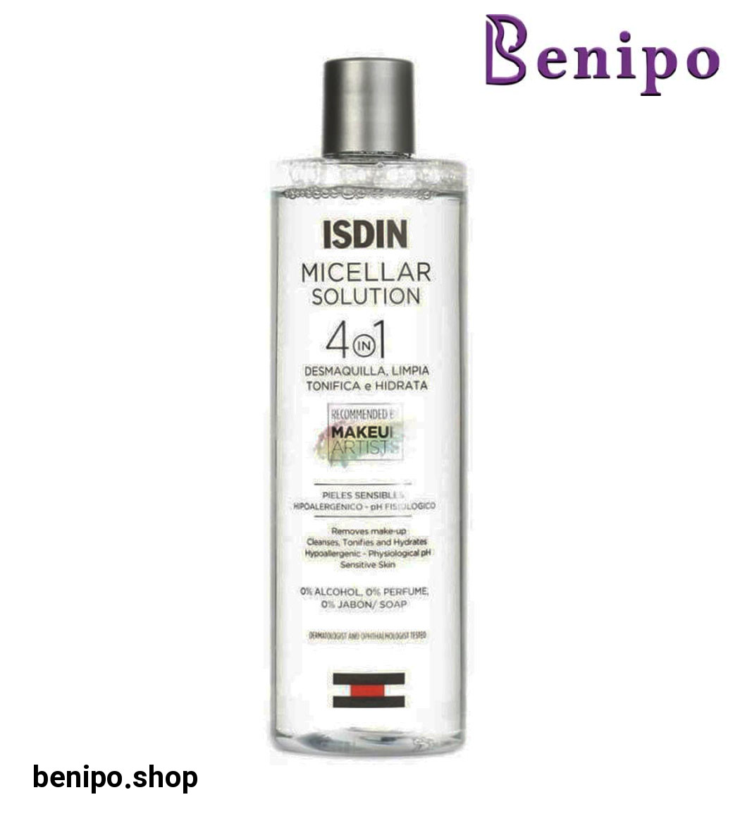 محلول پاک کننده آرایش صورت مدل Micellar Solution حجم 400 میل