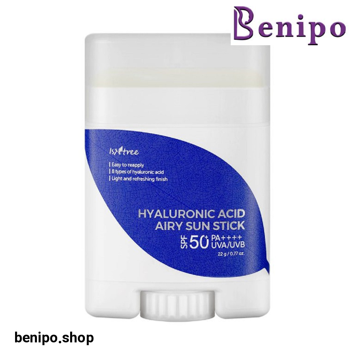 ضد آفتاب استیکی SPF50 مدل هیالورونیک اسید مناسب انواع پوست وزن 22 گرم