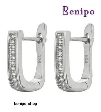 گوشواره نقره طرح 01