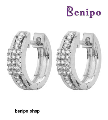 گوشواره نقره طرح 02