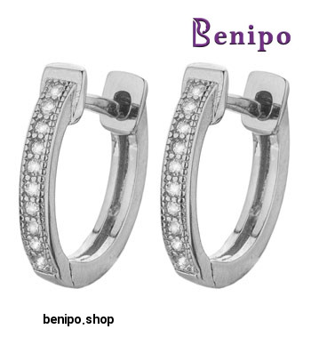 گوشواره نقره طرح 03