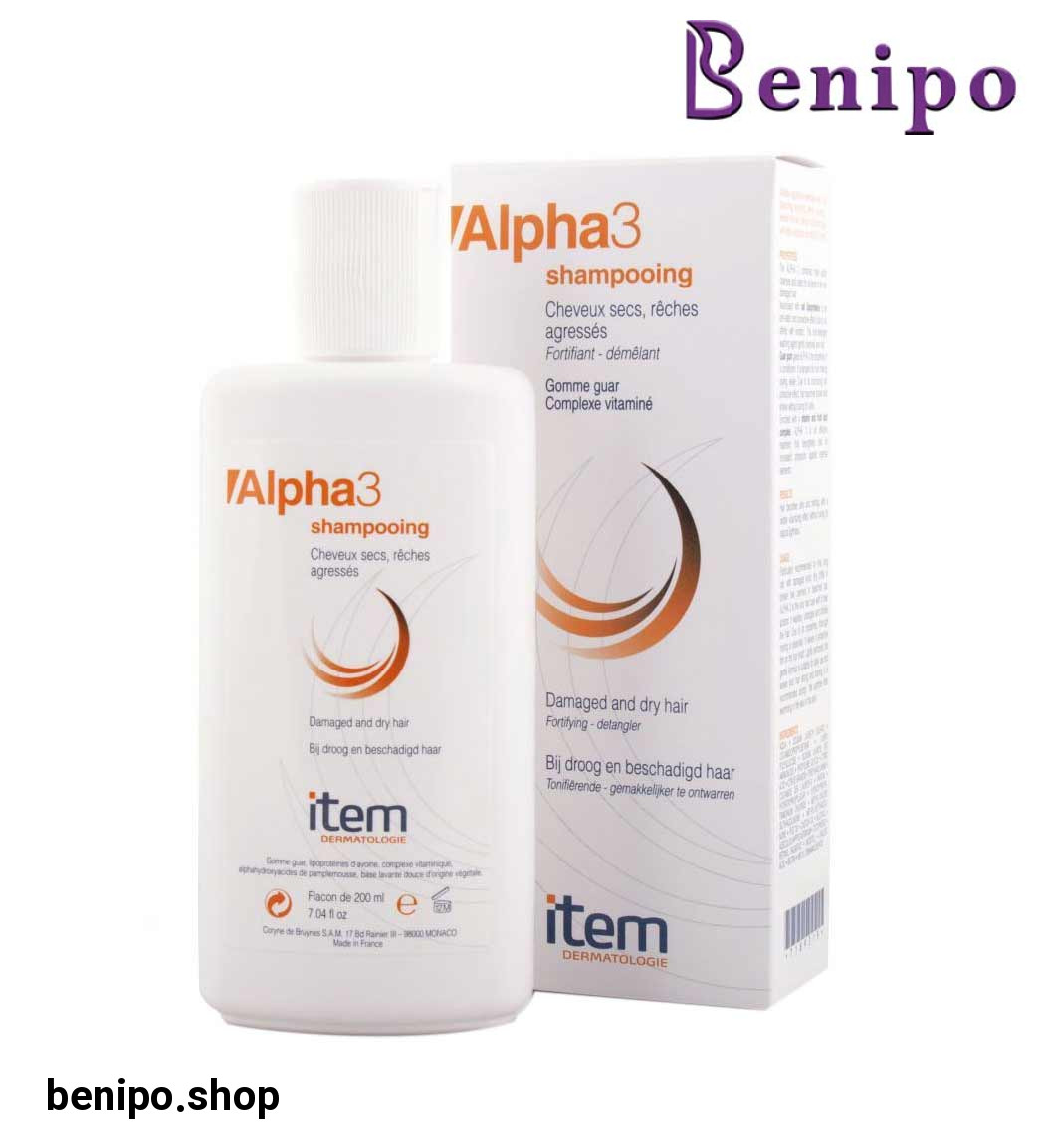 شامپو رطوبت رسان آلفا 3