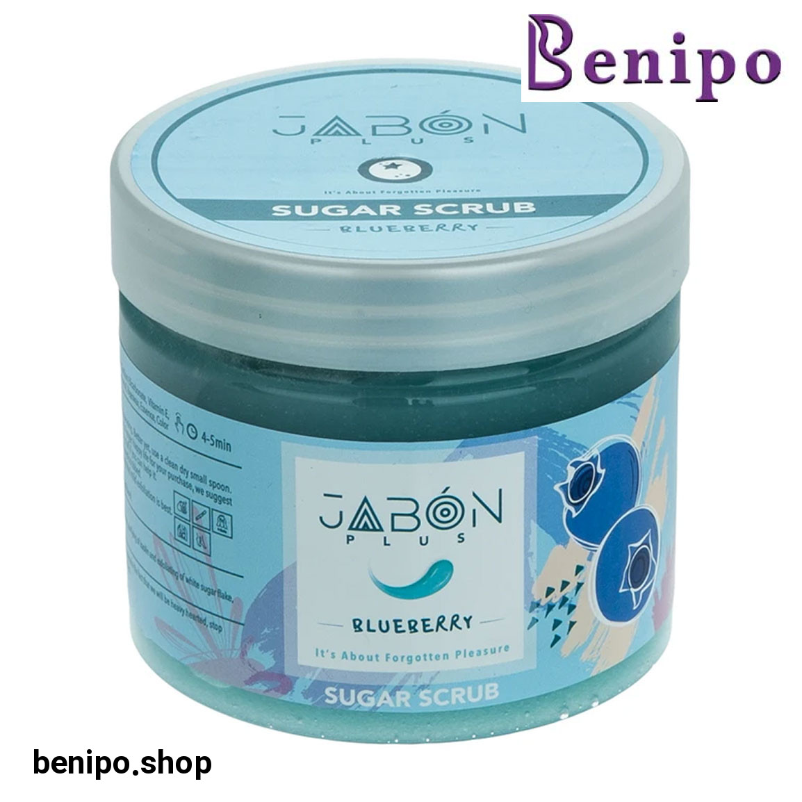 اسکراب شکری بلوبری 450گرم