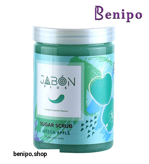 اسکراب شکری سیب سبز مناسب دست و پا و بدن 900گرم