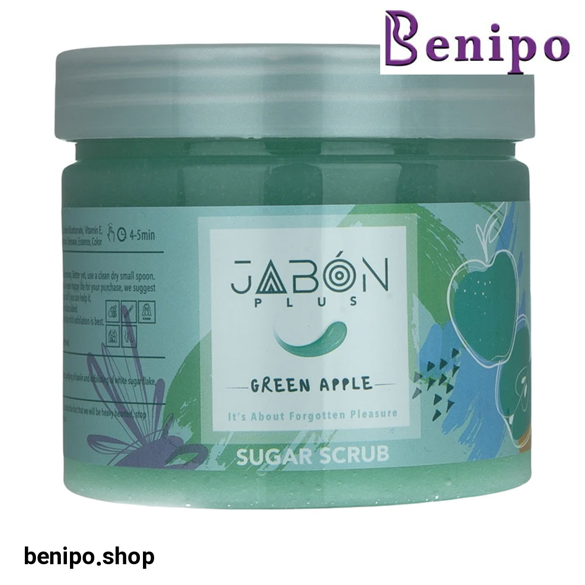 اسکراب شکری سیب سبز 450گرم