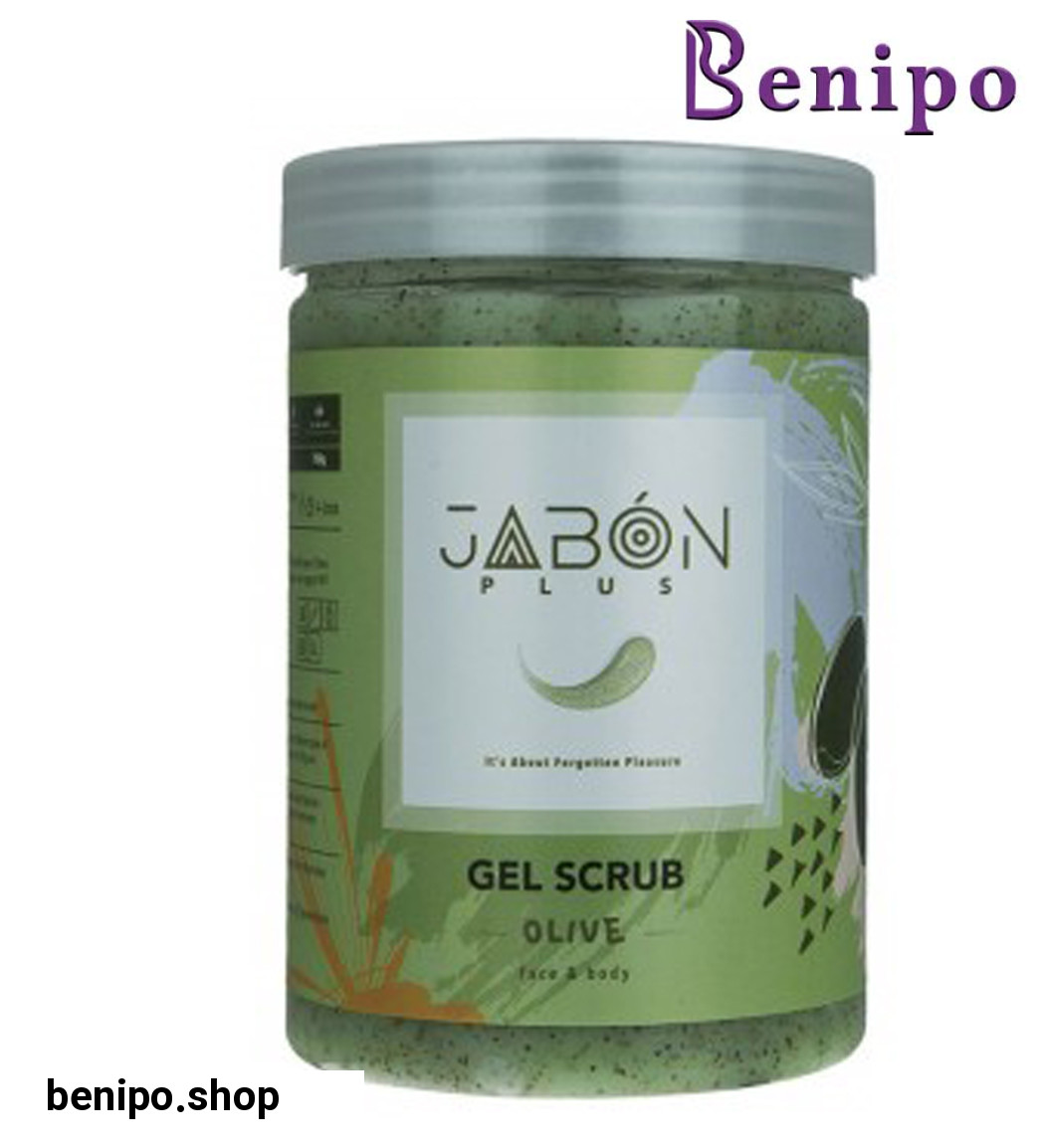 ژل اسکراب زیتون مناسب صورت و بدن 750گرم