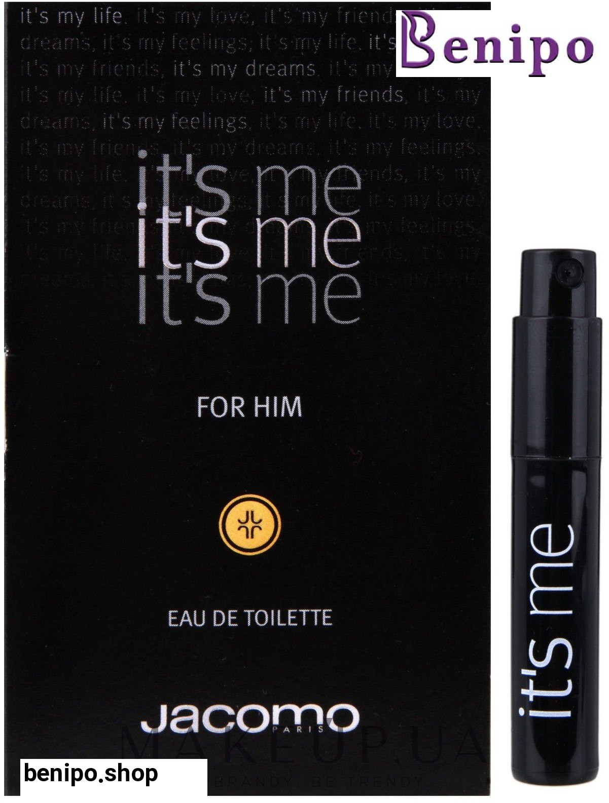 ویال ادوتویلت مردانه Its Me For Him حجم 1.2میل