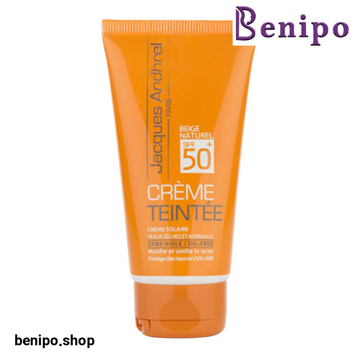 کرم ضد آفتاب رنگی SPF50 مناسب پوست چرب حجم 50 میلی لیتر