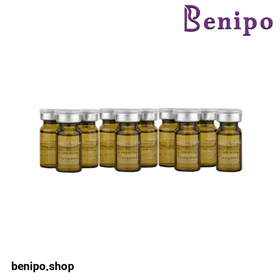 ویال تقویت کننده مو حاوی بیوتین و دی پپتید حجم 8 میلی لیتر بسته 10 عددی