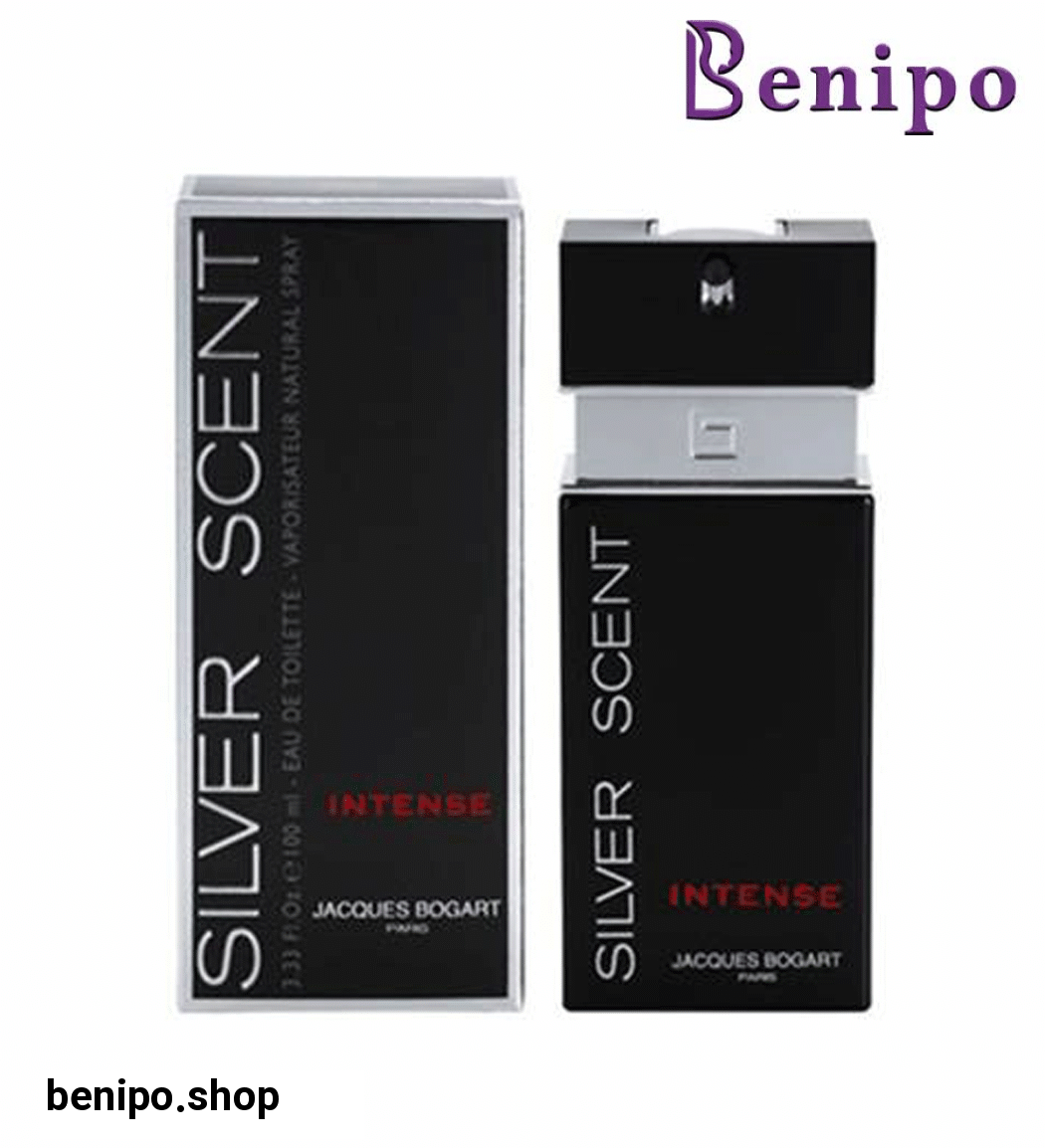 ادو تویلت مردانه مدل Silver Scent Intense حجم 100میل