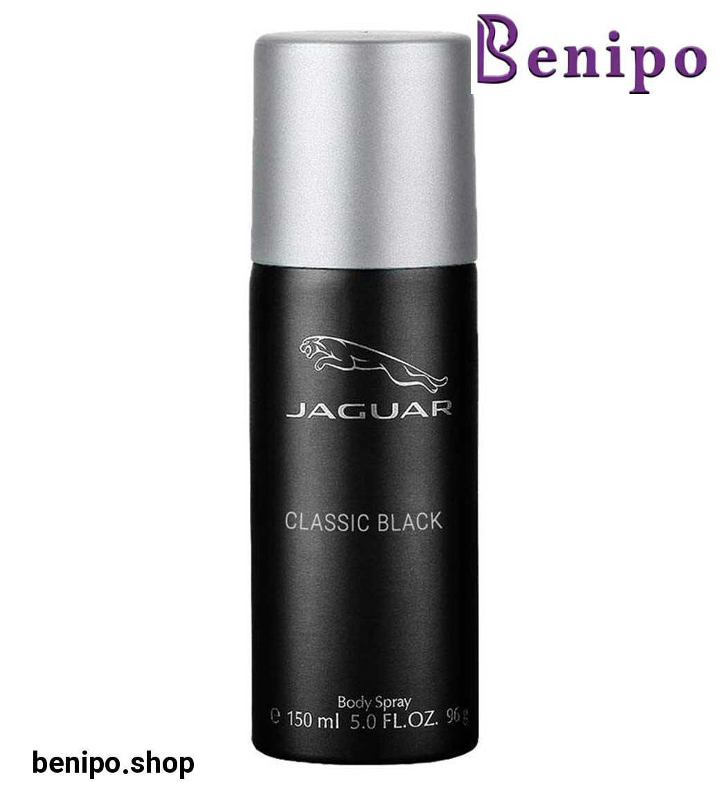 اسپری دئودورانت مردانه مدل Classic Black حجم 150 میل