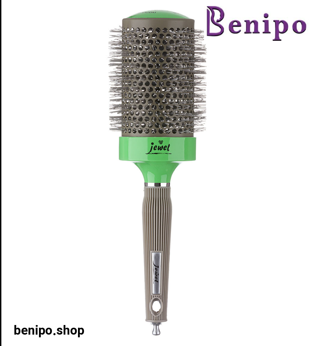 برس پیچ مو مدل 75 سبز