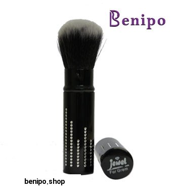 برس گونه کشویی راه راه نگین دار جول