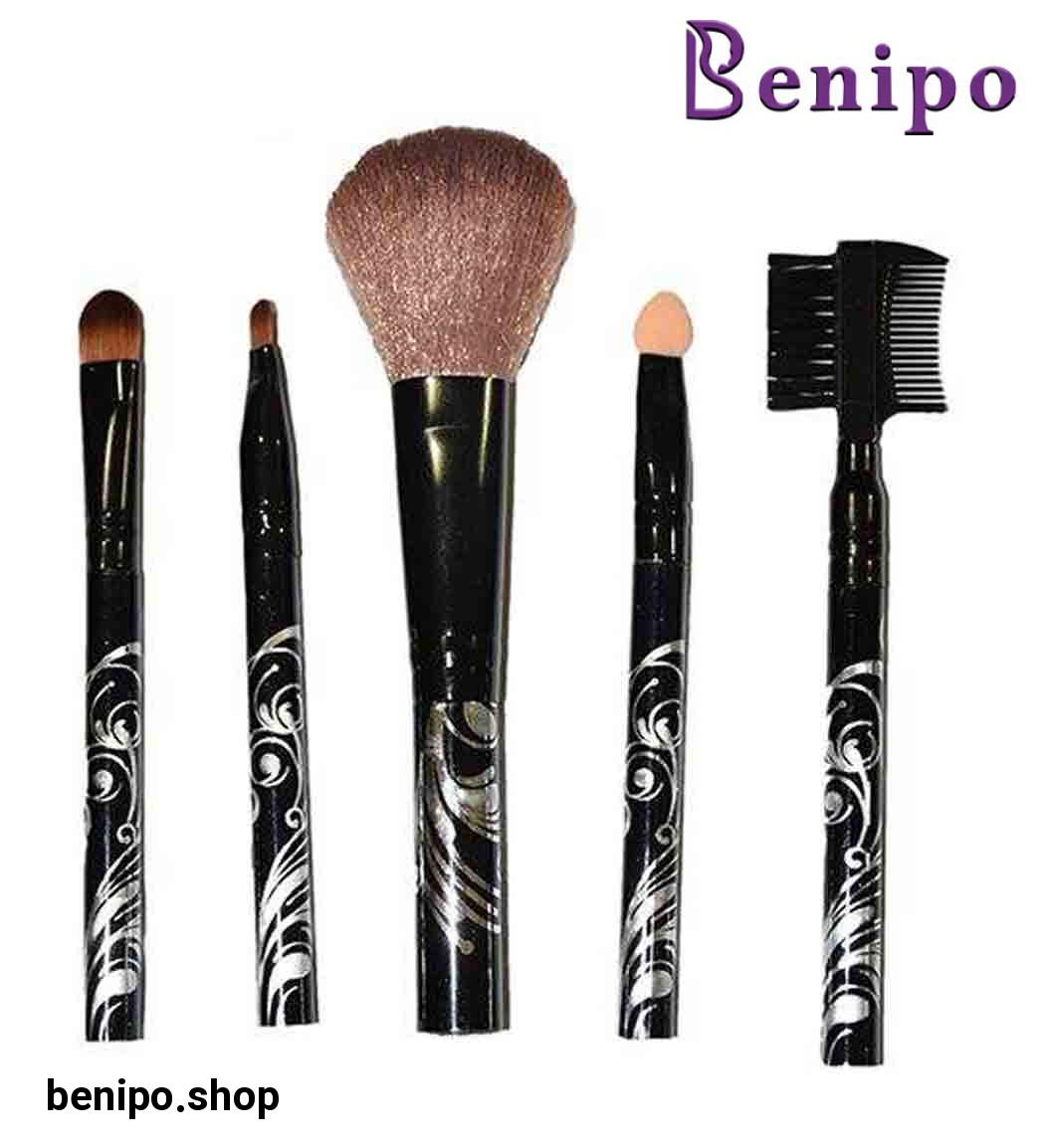 ست برس آرایشی مدل GBS 2075 مجموعه 5 عددی