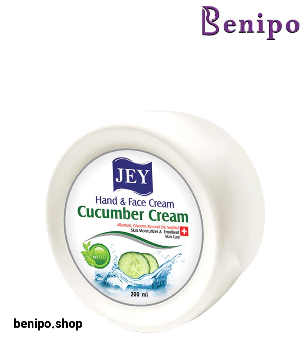 کرم دست و صورت خیار