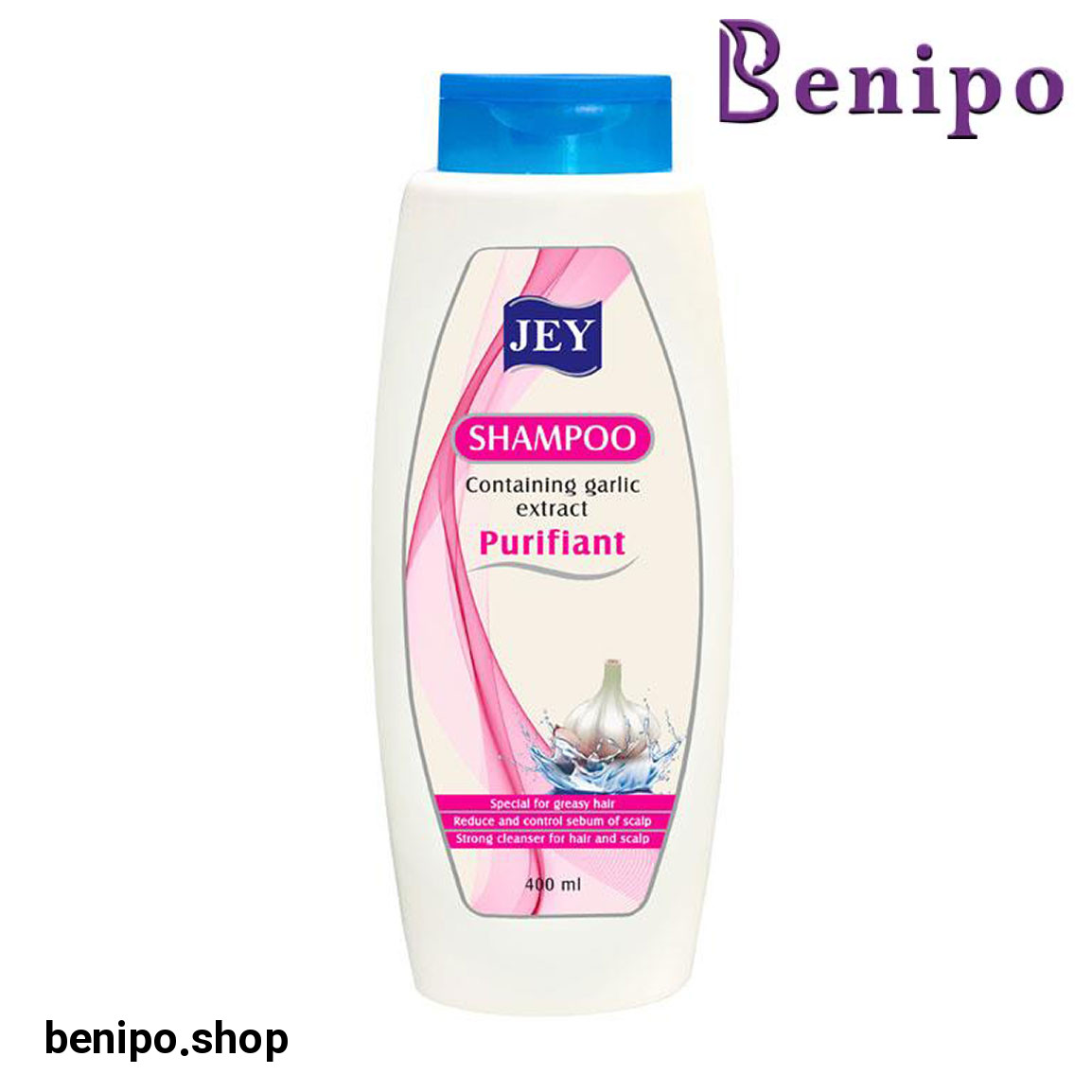 شامپو عصاره سیر مناسب موهای چرب 400میل