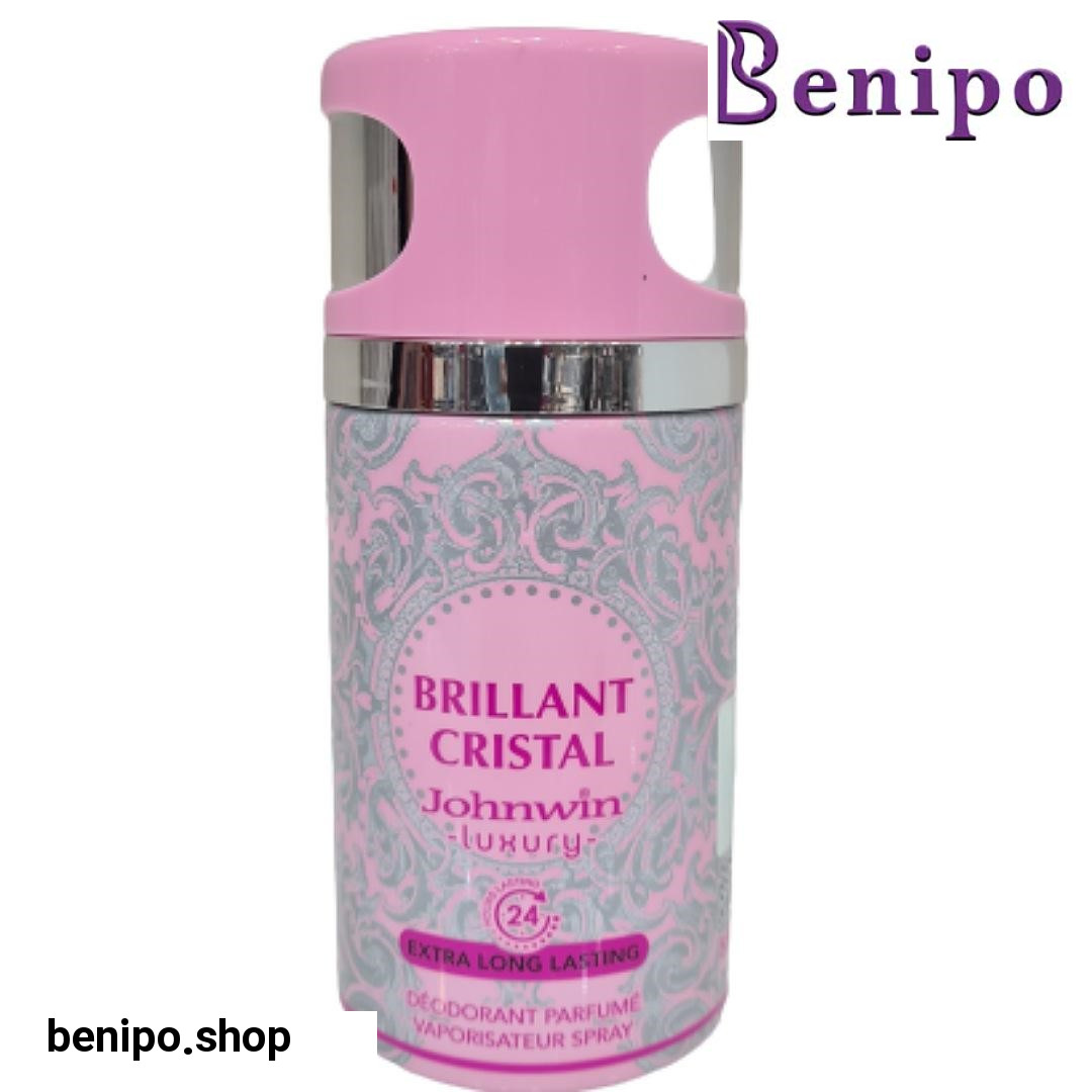 اسپری بدن زنانه مدل 513 brilliant crystal حجم 250 میل