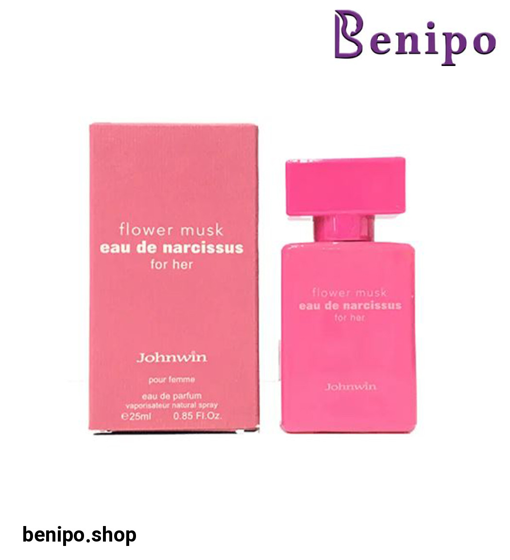 عطر جیبی زنانه مدل eau de narcissus حجم 25 میل