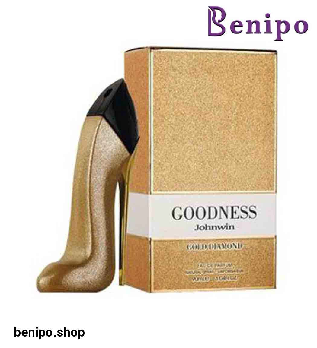 ادو پرفیوم زنانه مدل Goodness Gold Diamond حجم 90میل