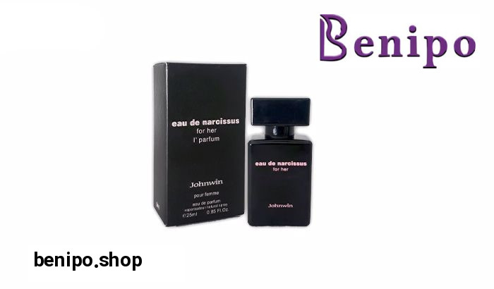 عطر جیبی زنانه مدل نارسیس رودریگز مشکی کد 841 حجم 25 میل