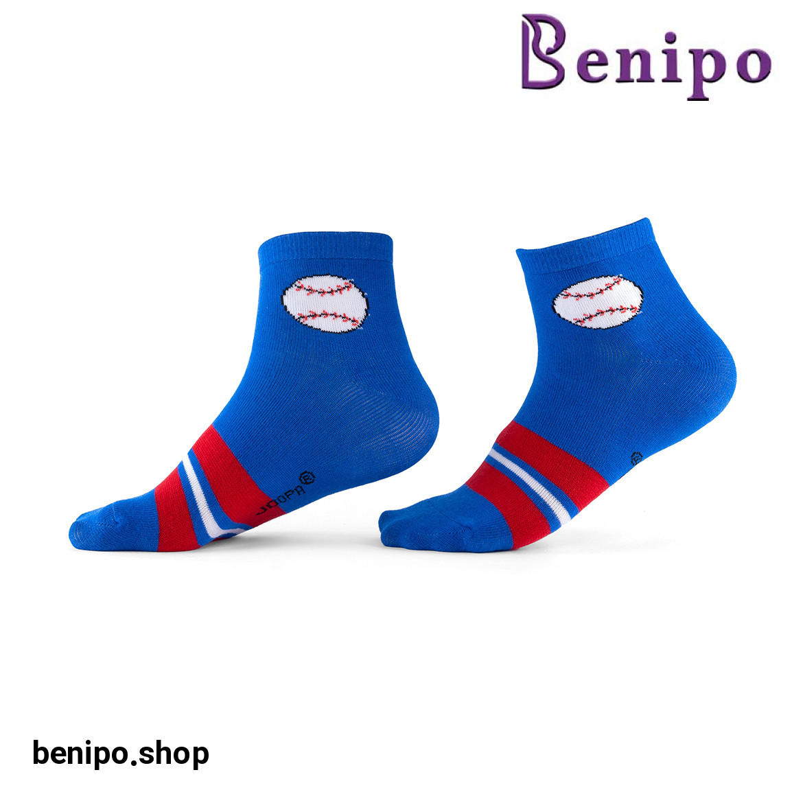 جوراب بچه گانه نیم ساق مدل بیسبال سایز 27 تا 30