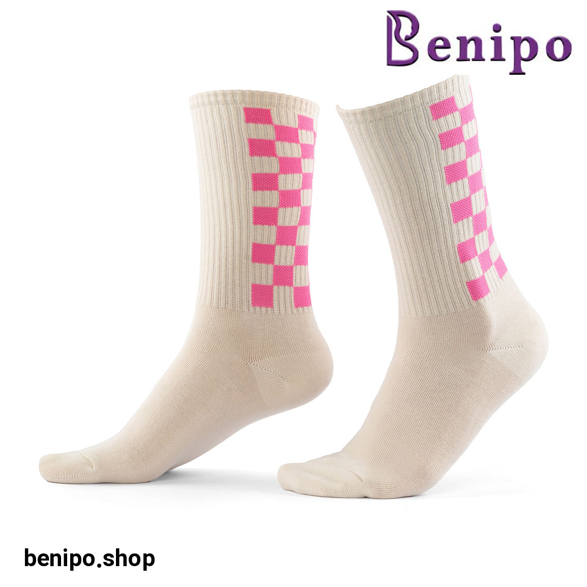 جوراب نخی ساق دار زنانه مدل کانورس