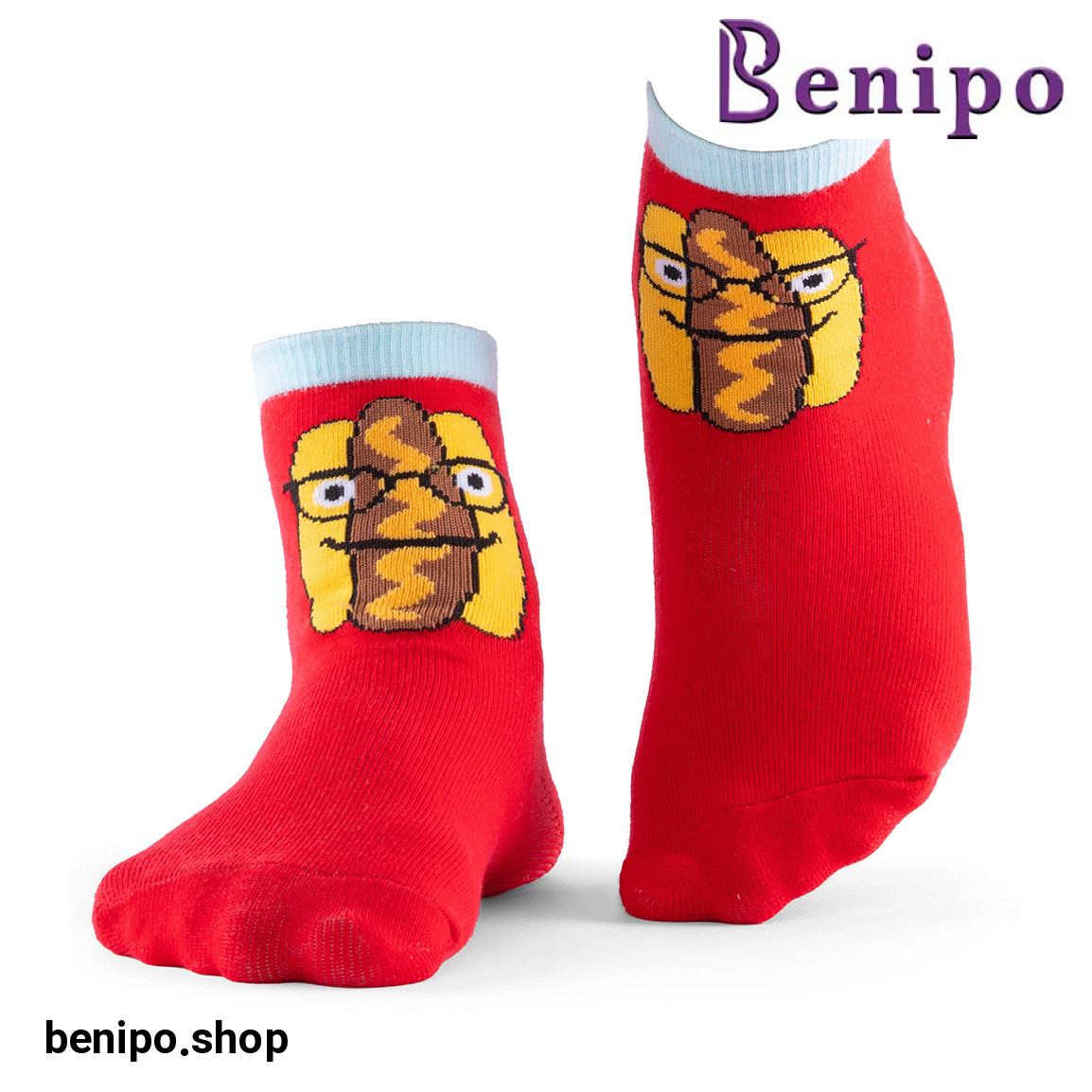 جوراب بچه گانه مدل هات داگ سایز 27 تا 30