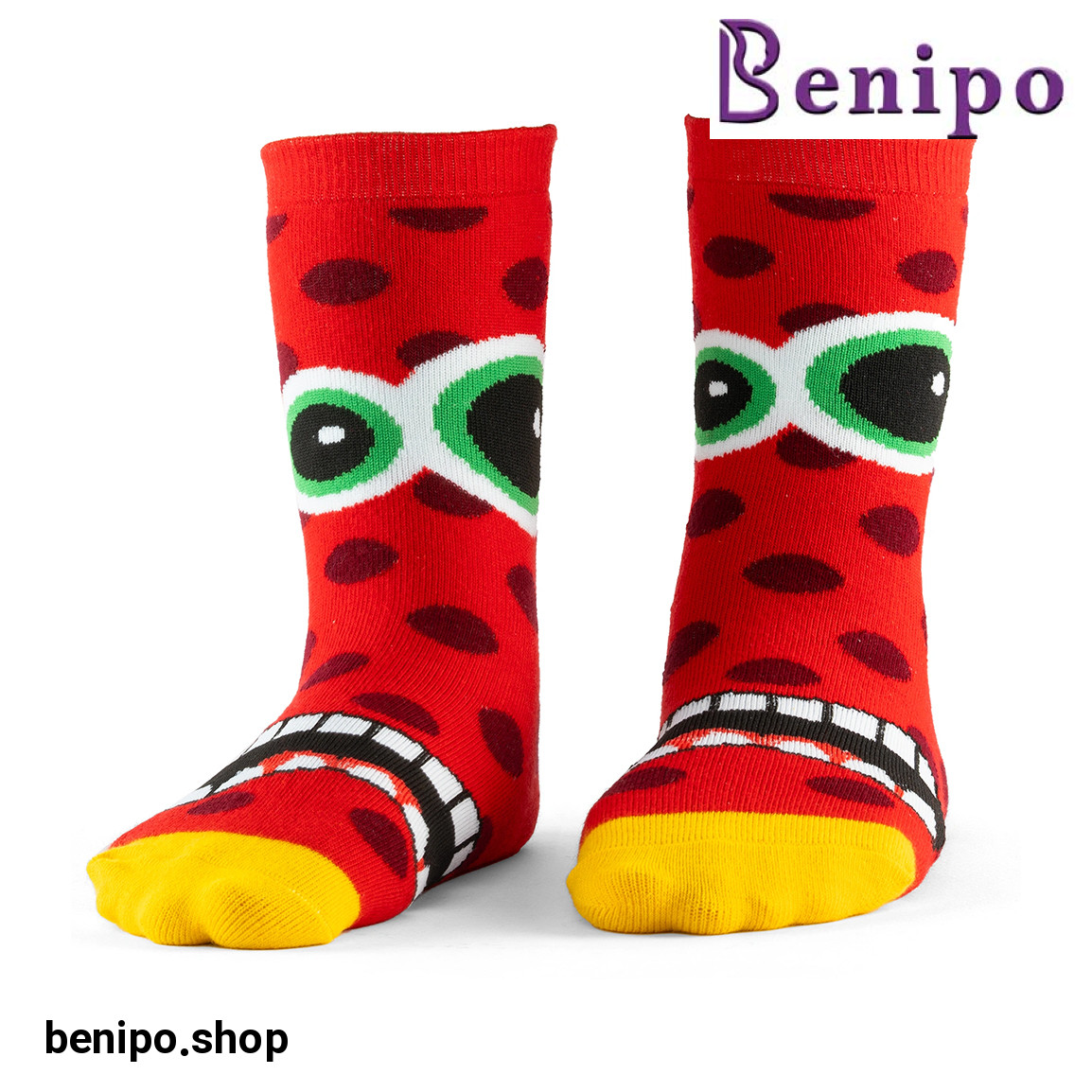 جوراب بچه گانه ساق دار مدل پنجه هیولا سایز 27 تا 30