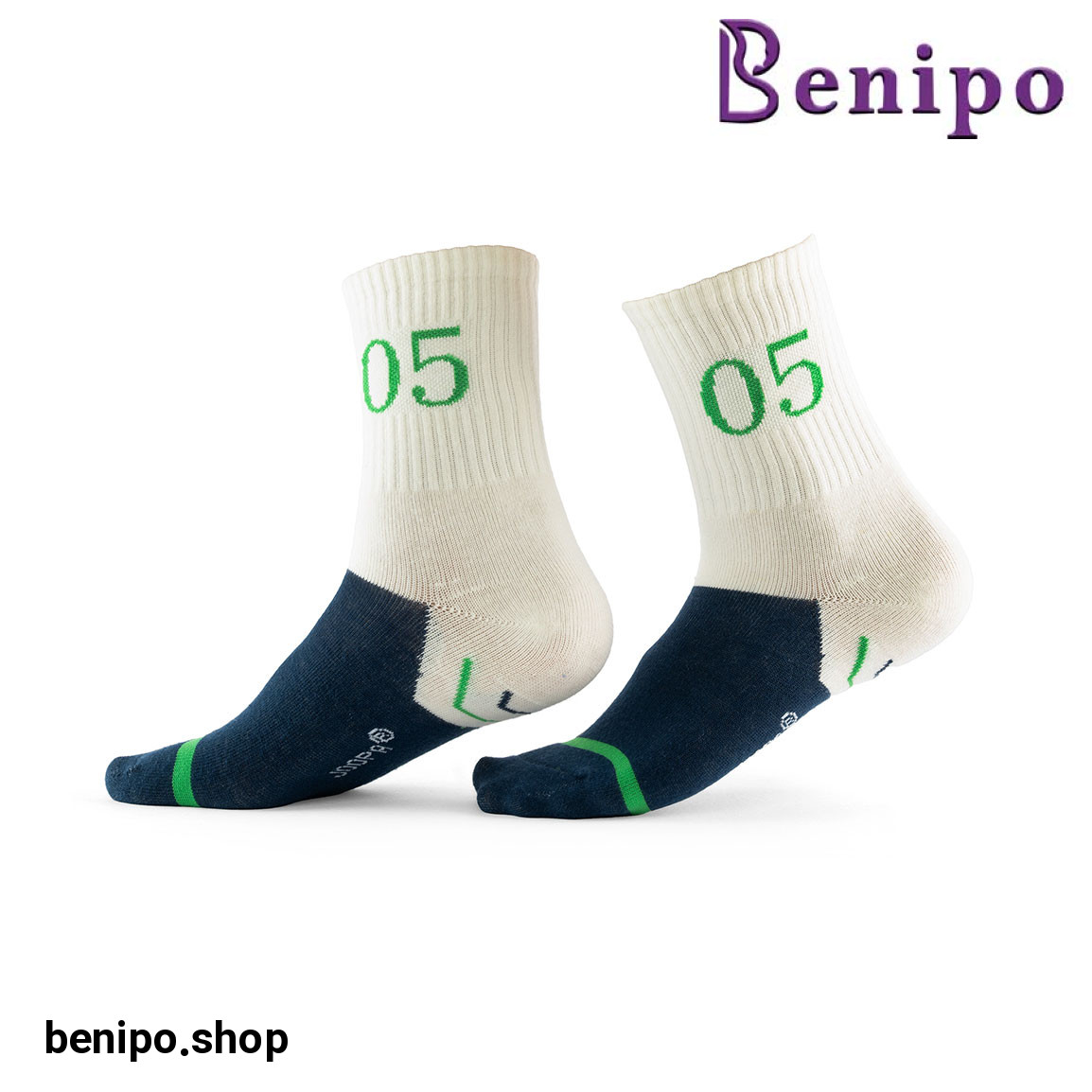 جوراب بچه گانه ساقدار مدل عددی سایز 23 تا 26