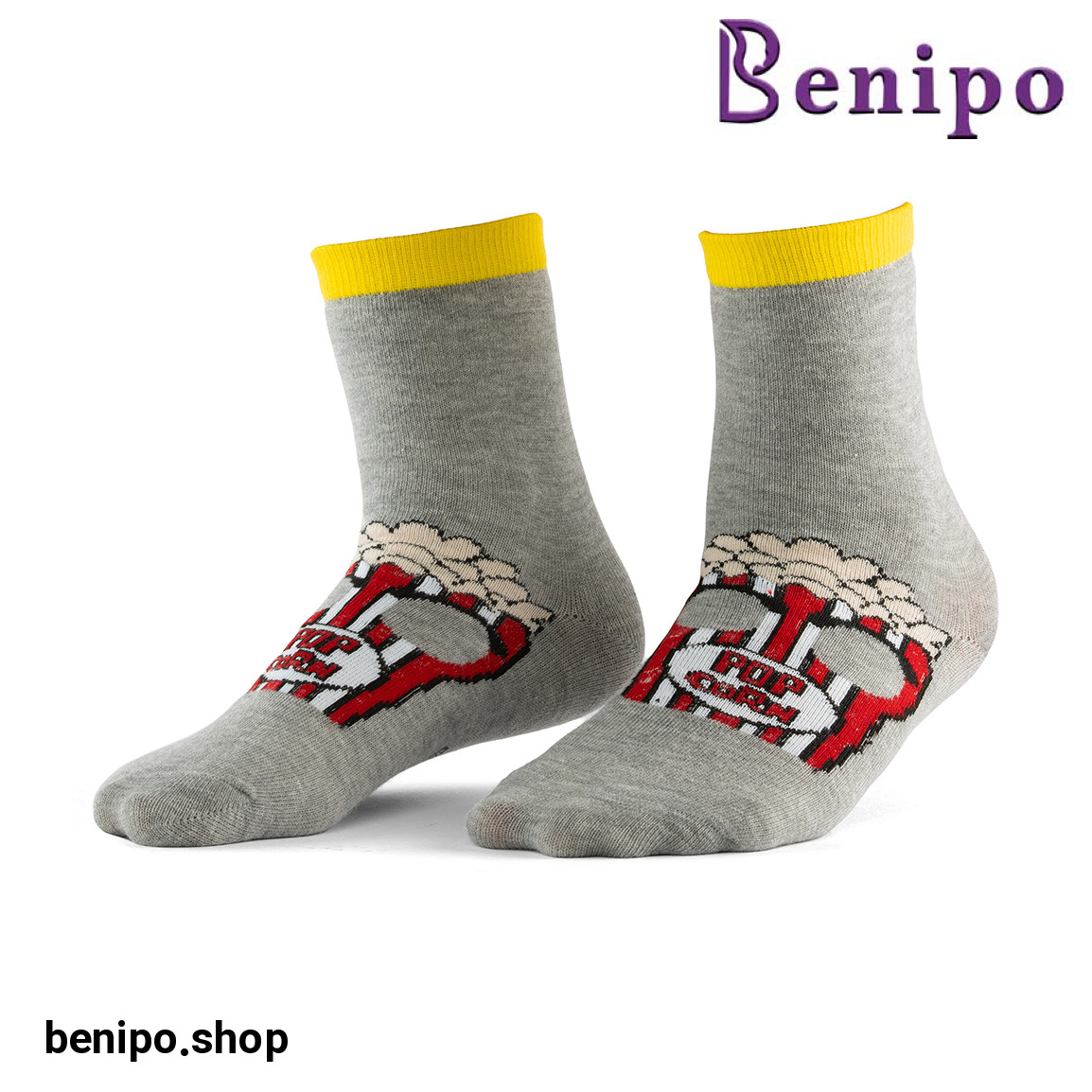 جوراب بچه گانه مدل پاپ کورن سایز 35 تا 38