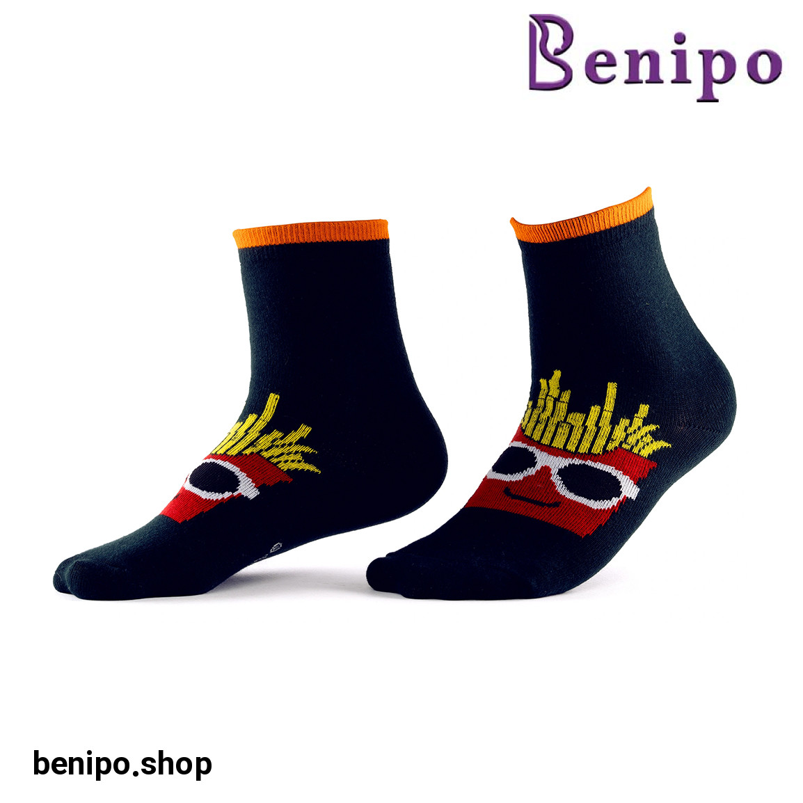 جوراب بچه گانه مدل سیب زمینی سایز 31 تا 34