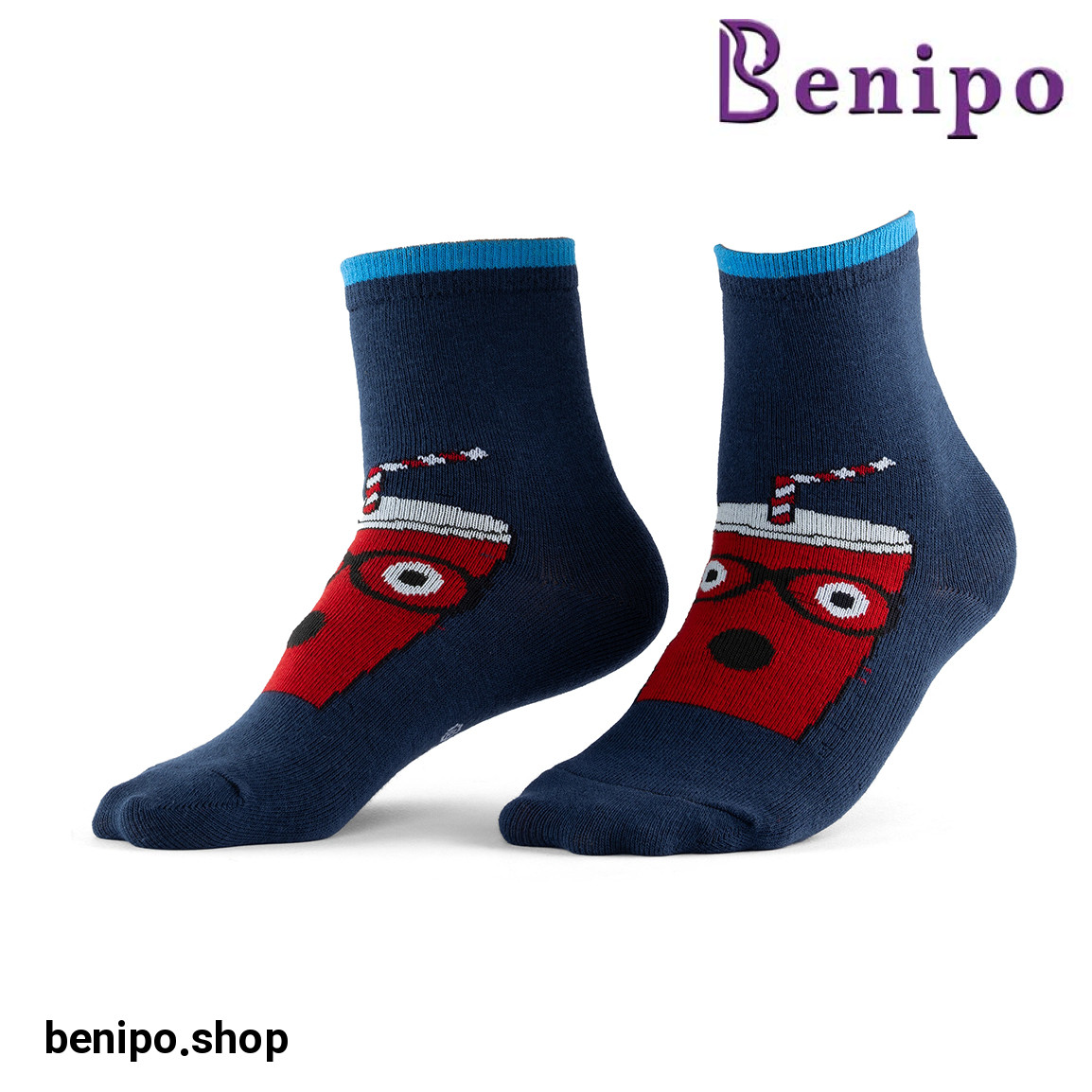 جوراب بچه گانه مدل نوشابه سایز 35 تا 38