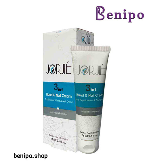 کرم  دست و ناخن 3 در 1 خشک و معمولی Spf15 حجم 75میل