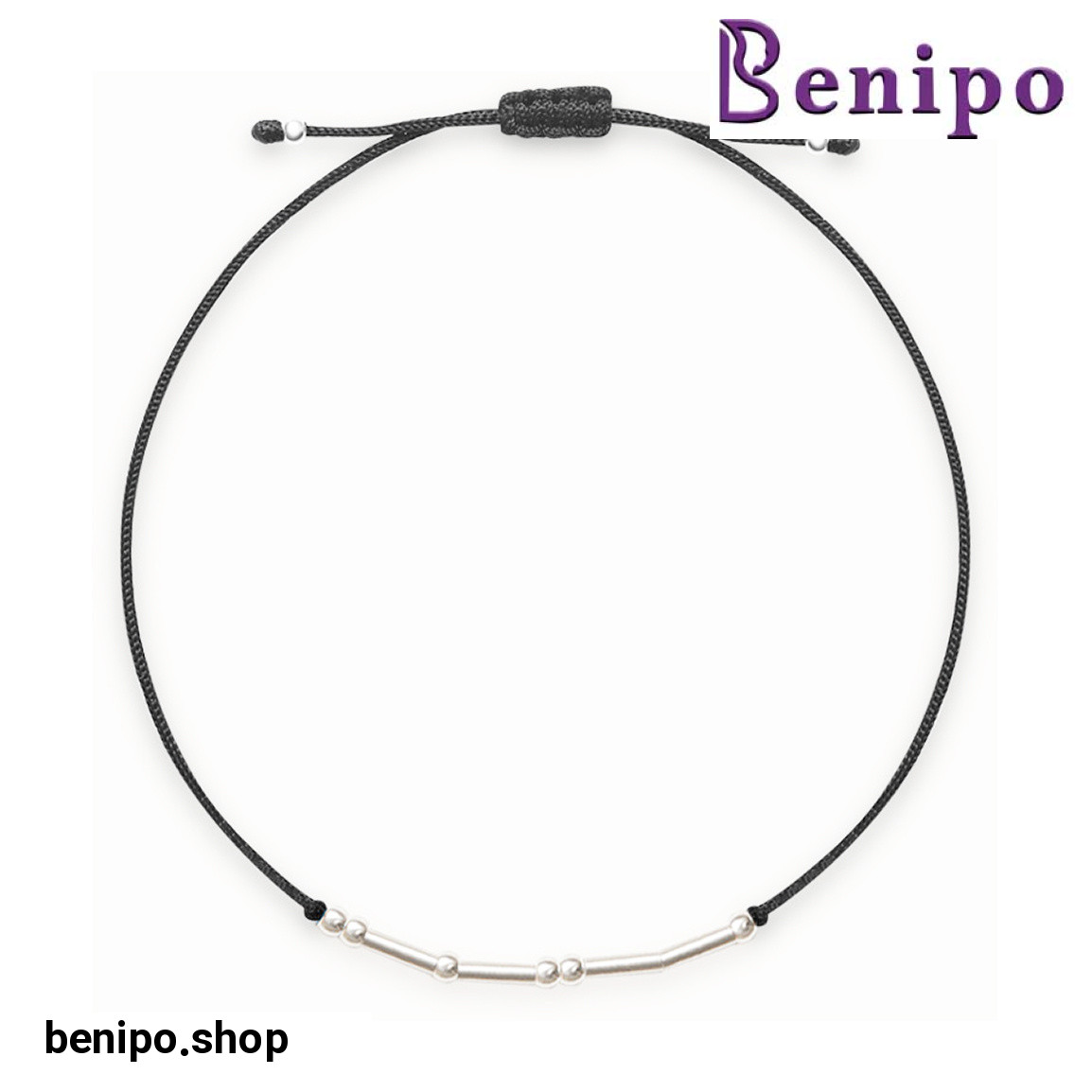 دستبند نقره بندی طرح I Can