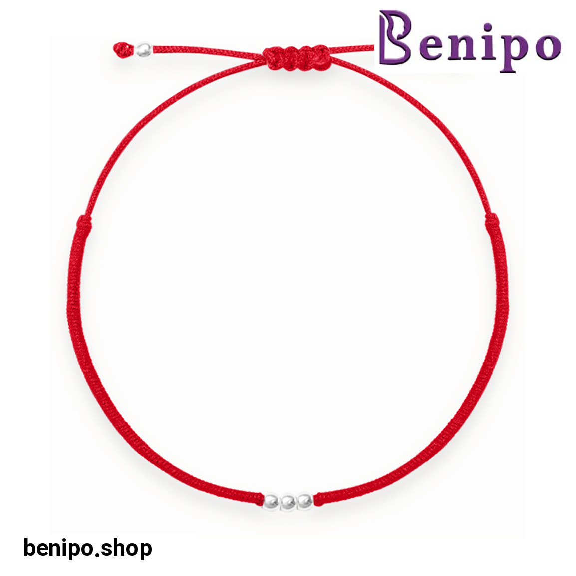 دستبند نقره و بافت رنگی طرح S