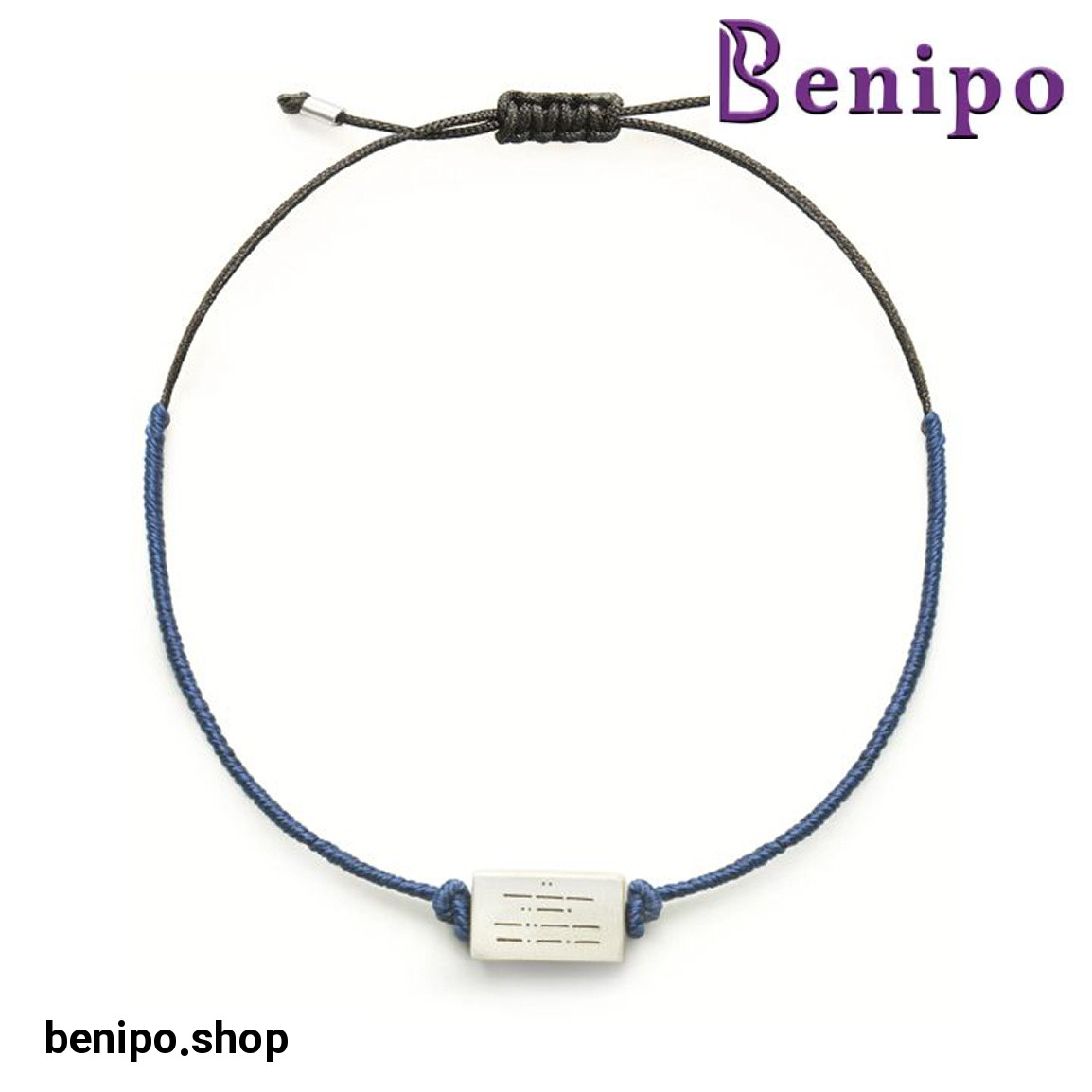 دستبند کیوب نقره طرح MOON