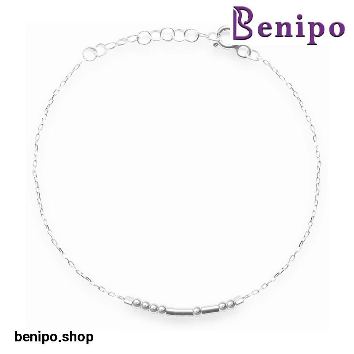 دستبند نقره طرح Hope