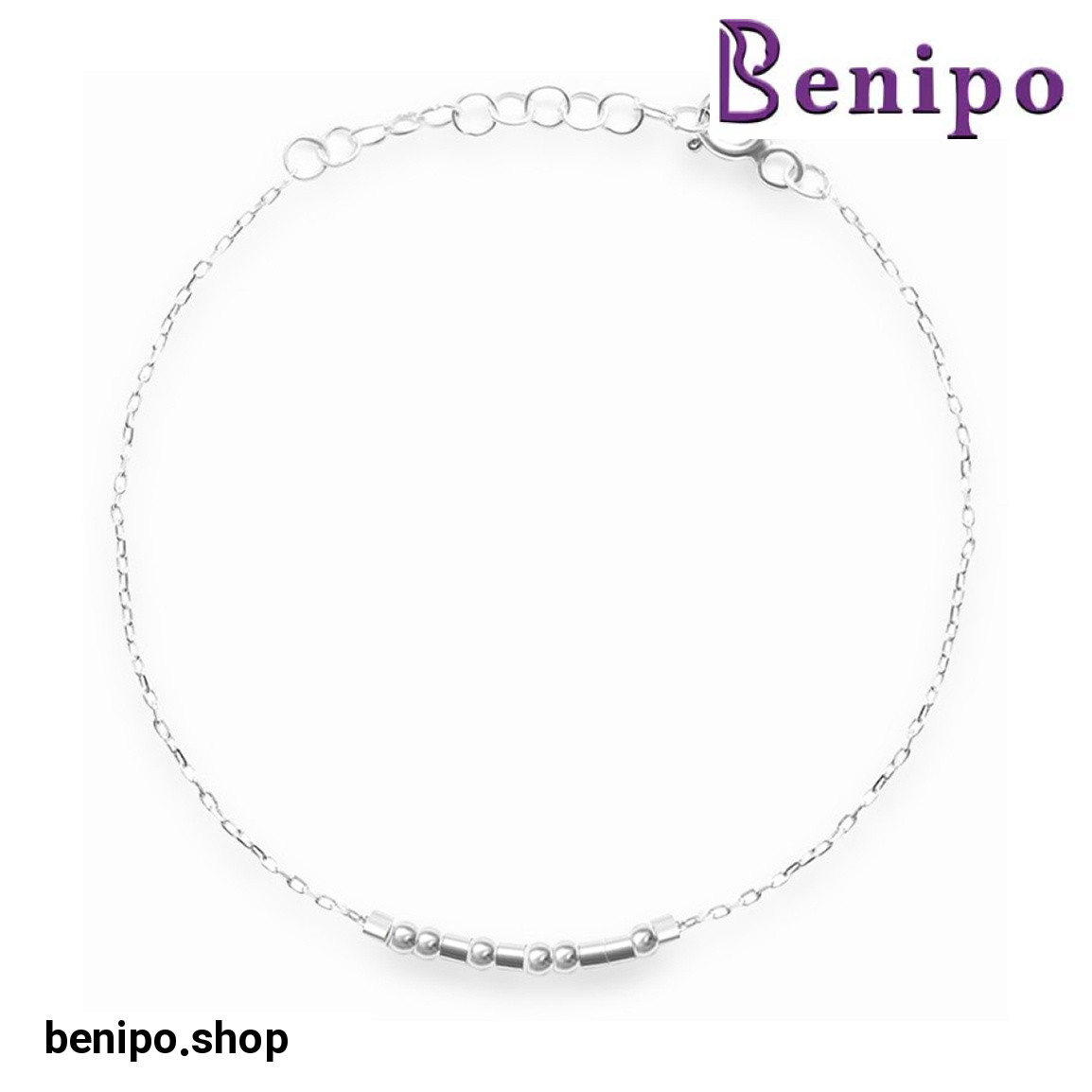 دستبند نقره طرح I Can