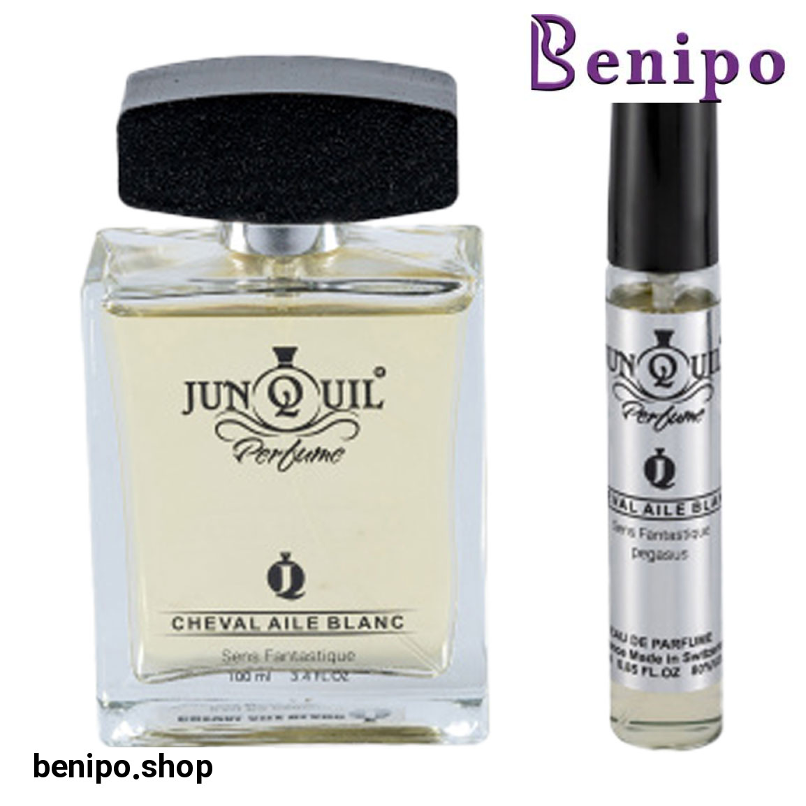 ادوپرفیوم مردانه مدل Aile Blanc حجم 100 میلی لیتر به همراه عطر جیبی رایگان حجم 25 میلی لیتر