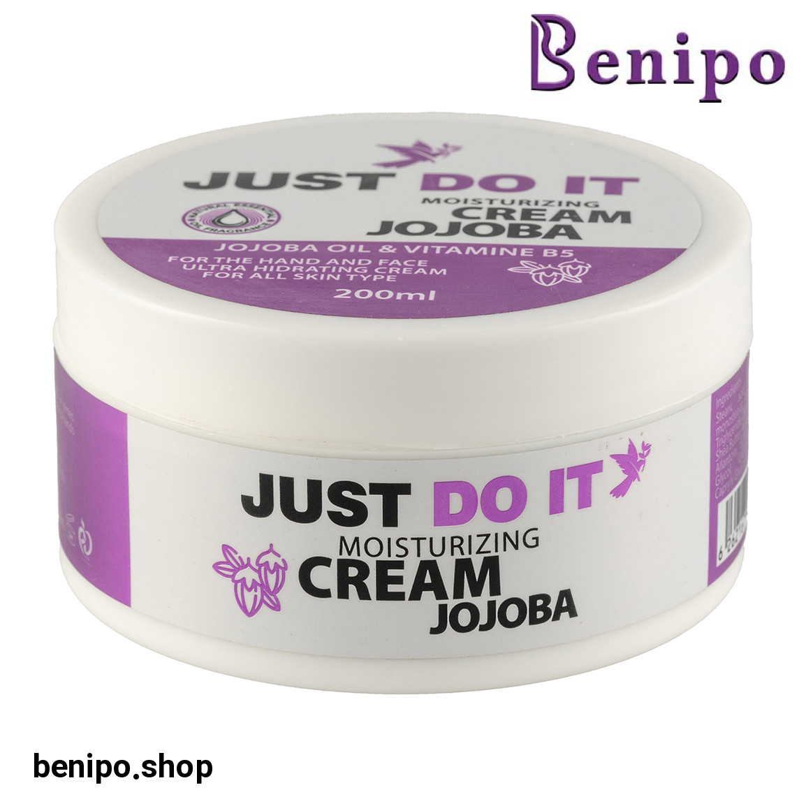 کرم کاسه ای جوجوبا حجم 200 میلی لیتر