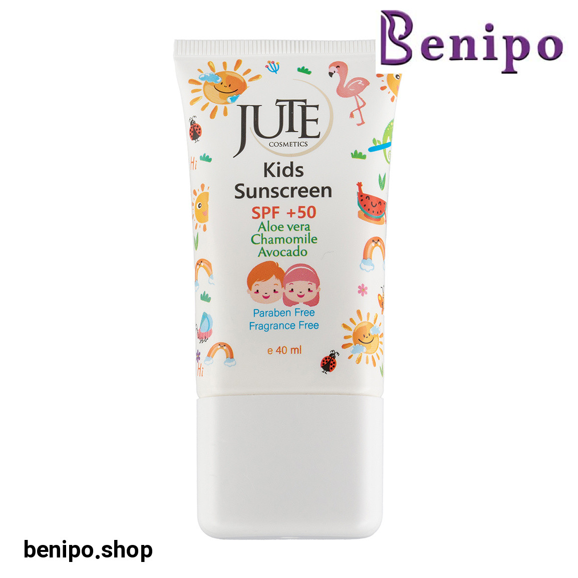 کرم ضد آفتاب کودکان دارای SPF50 حجم 40 میل