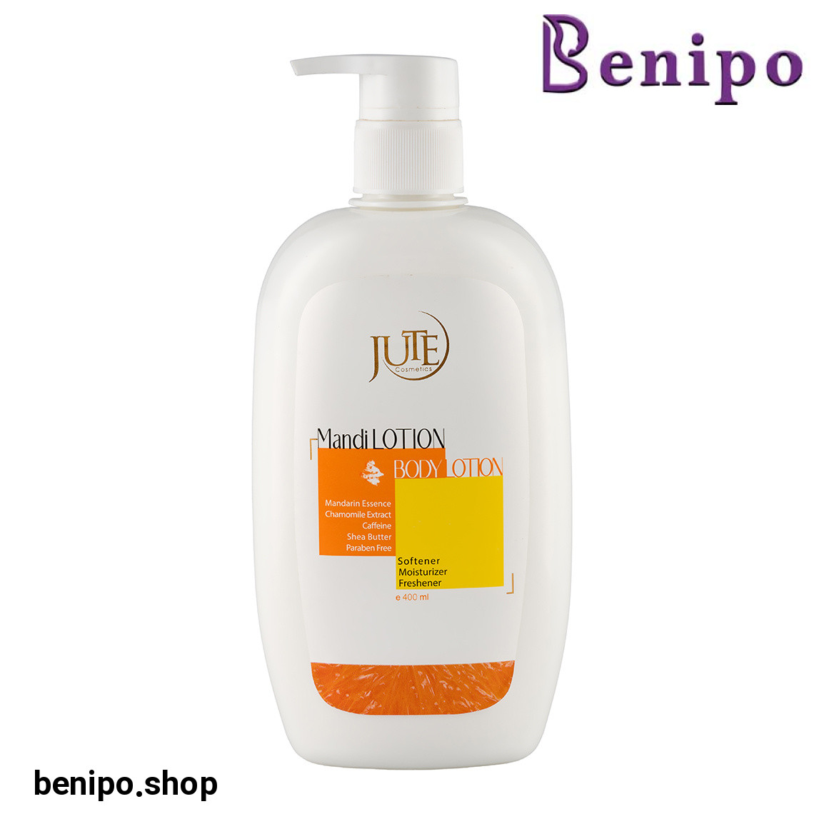 لوسیون مرطوب کننده بدن مدل Mandi حجم 400 میلی لیتر
