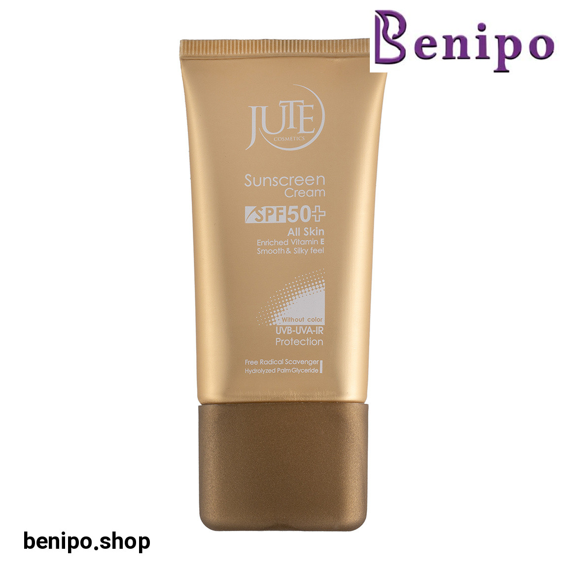 کرم ضد آفتاب Spf50 بی رنگ مناسب انواع پوست 40میل