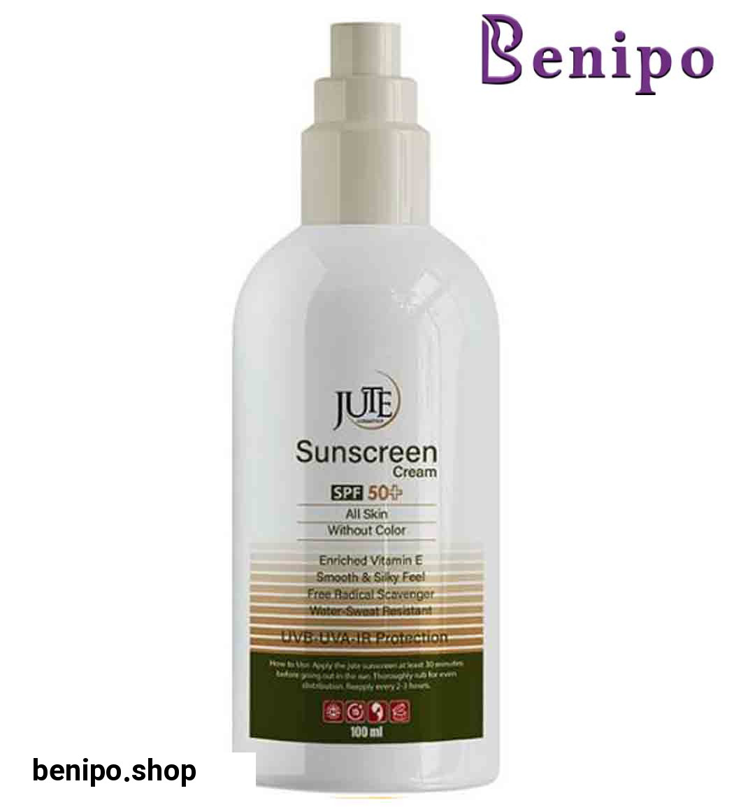 ضد آفتاب بی رنگ اس پی اف 50 مناسب همه نوع پوست  100 میل