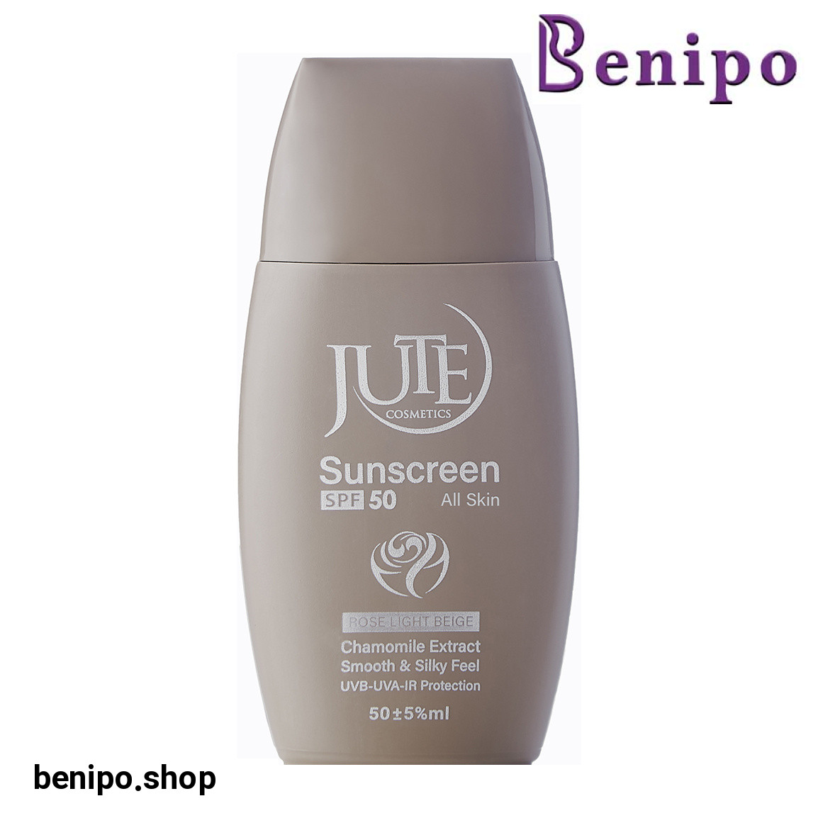 ضد آفتاب پمپی رز لایت بژ مناسب انواع پوست 50 میل