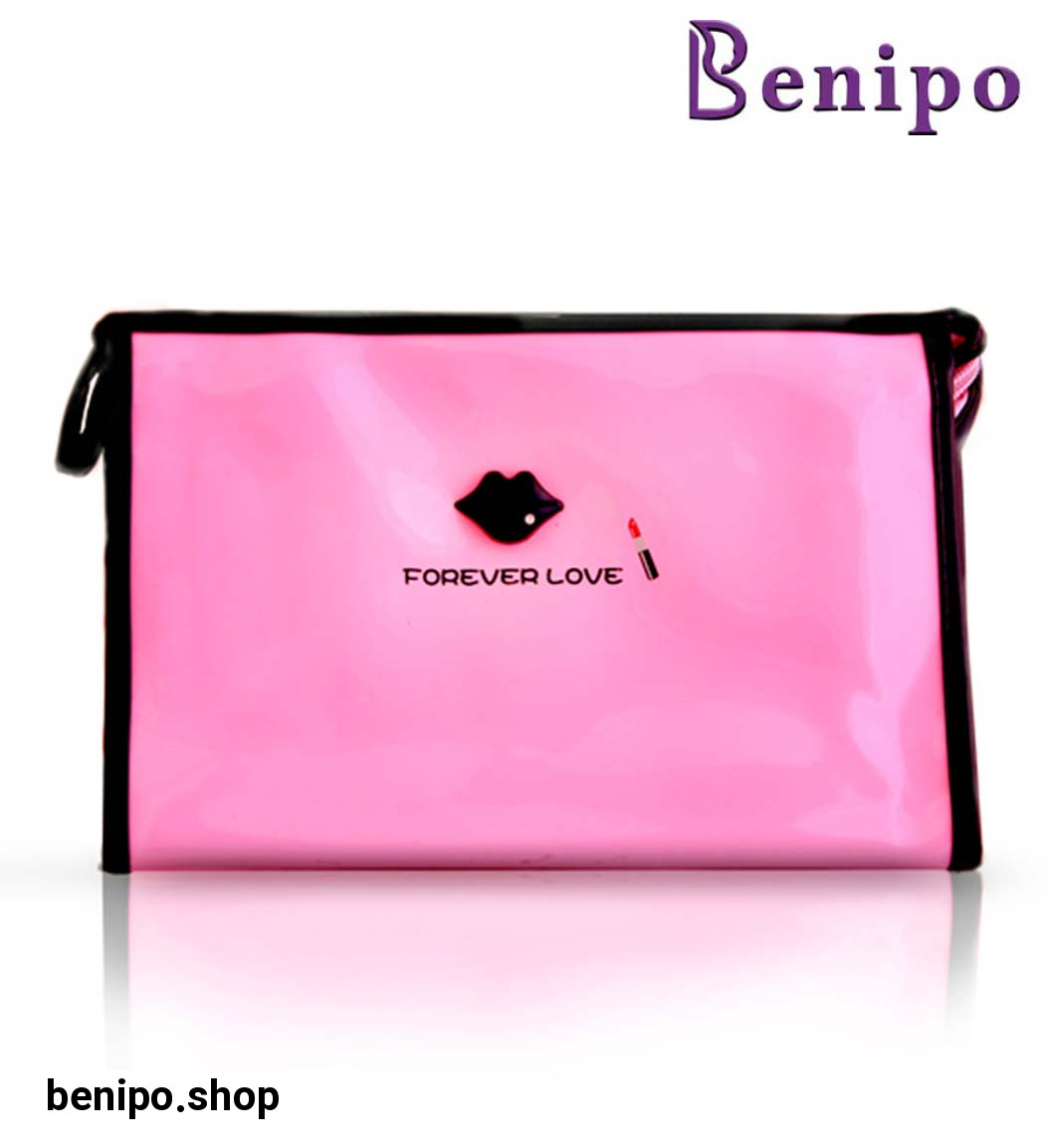 کیف لوازم آرایش ورنی