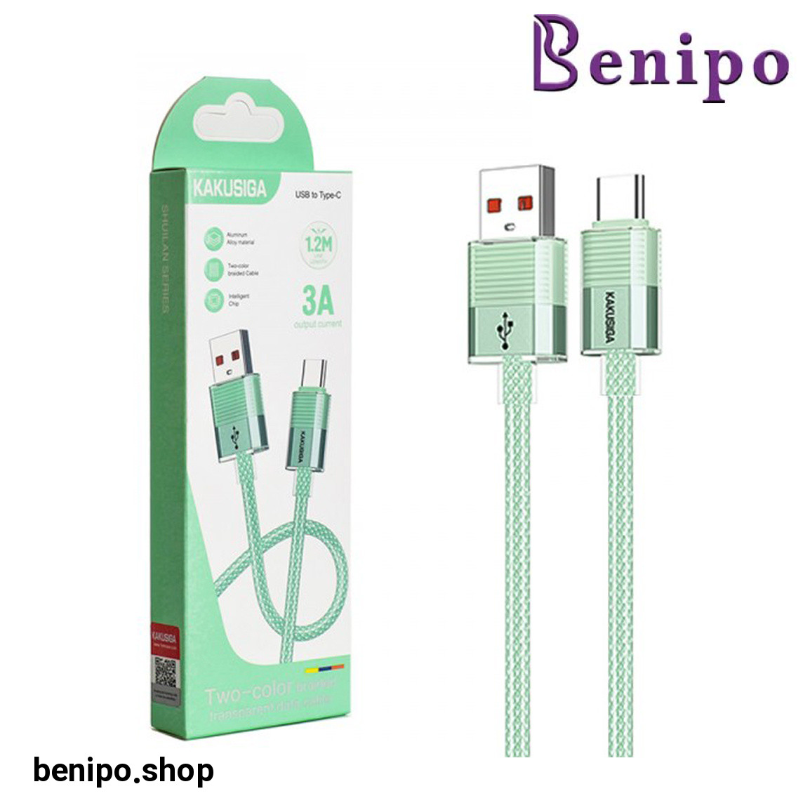 کابل شارژ  دو سر تایپ سی  کاکوسیگا  KSC-985