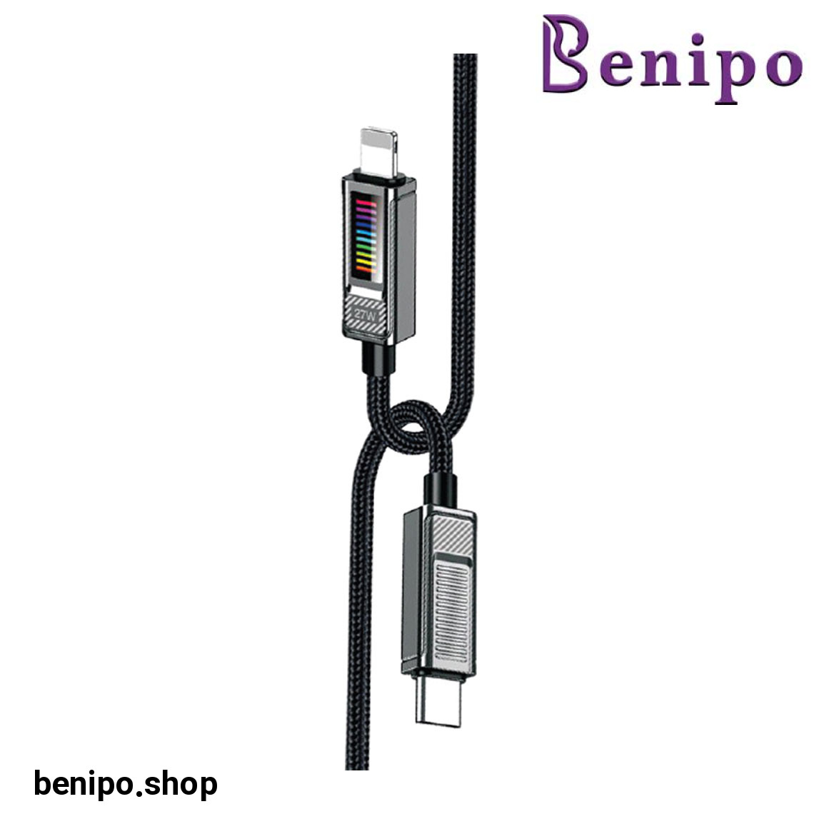 کابل شارژ تایپ سی به لایتنینگ مدل KSC-986